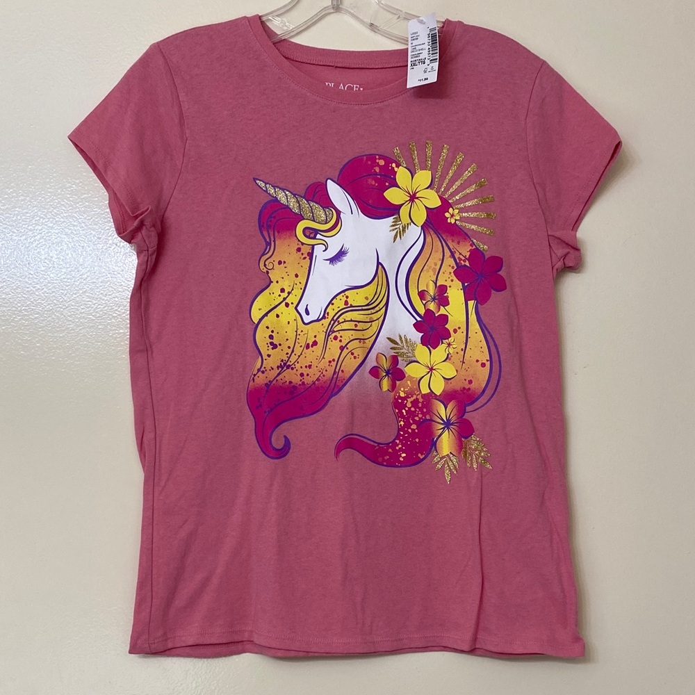 The Children's Place Unicorn Graphic tee